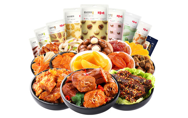 百草味網(wǎng)紅零食大禮包【月銷量40萬(wàn)】
